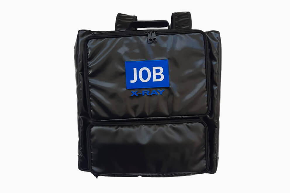 Mochila para transporte do painel detector DR